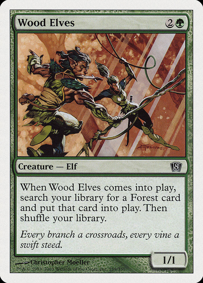 Wood Elves [Foil] :: 8ED