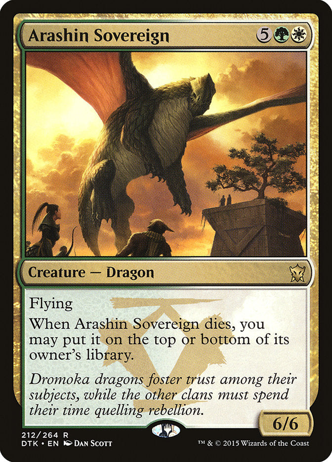 Arashin Sovereign [Foil] :: DTK