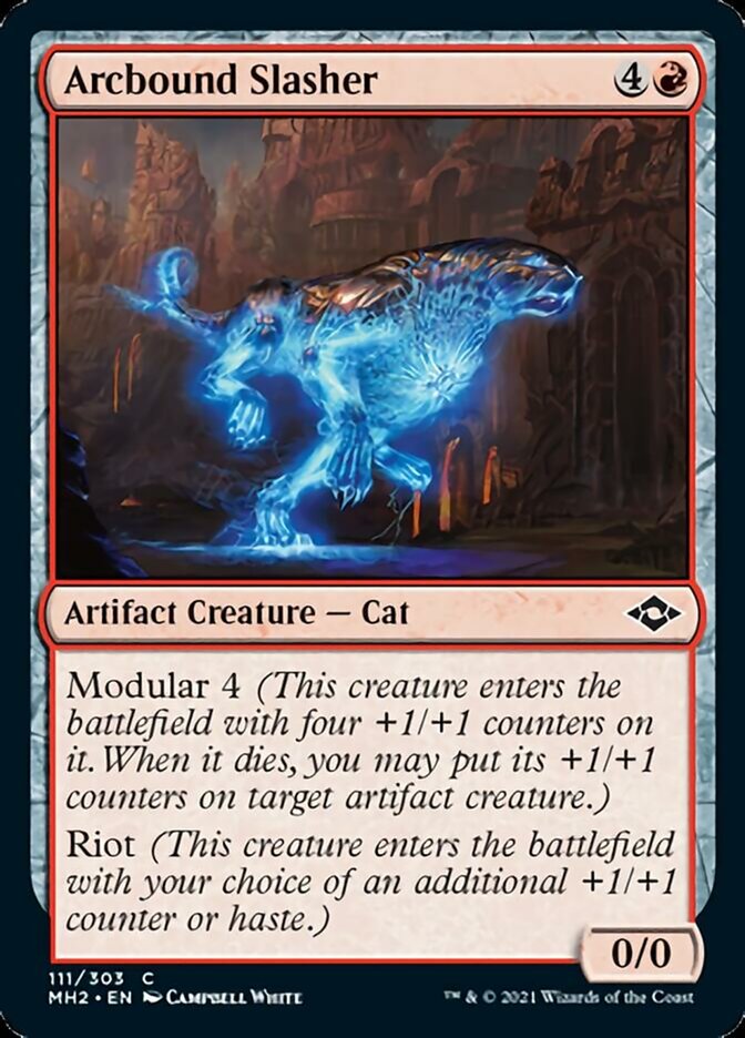 Arcbound Slasher [Foil] :: MH2