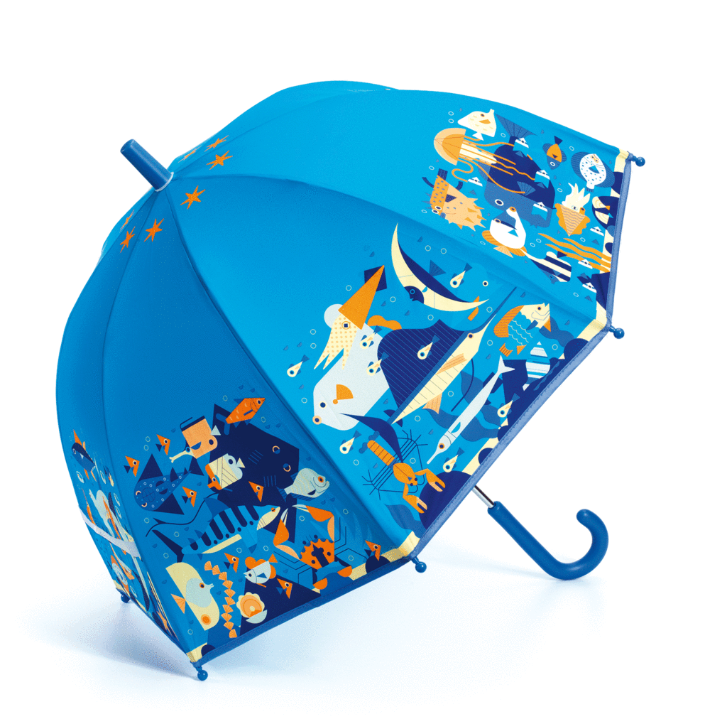 Djeco Color Changing Faces Umbrella