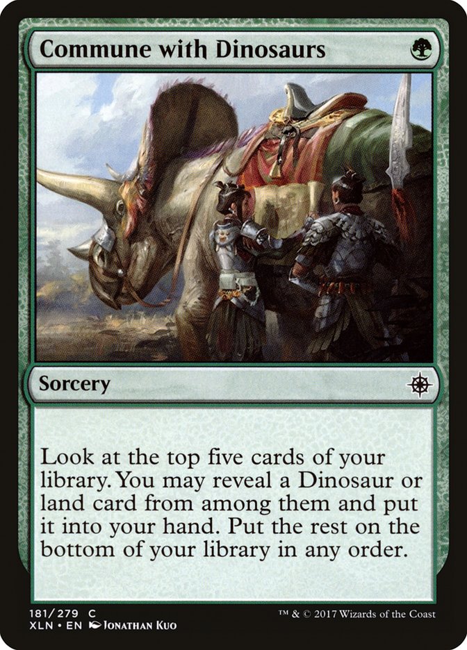 Commune with Dinosaurs [Foil] :: XLN