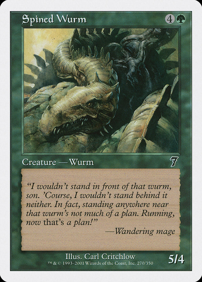 Spined Wurm :: 7ED