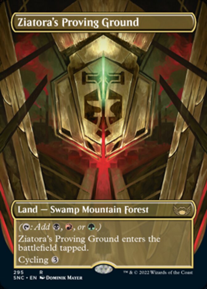 Ziatora's Proving Ground (Borderless) [Foil] :: SNC