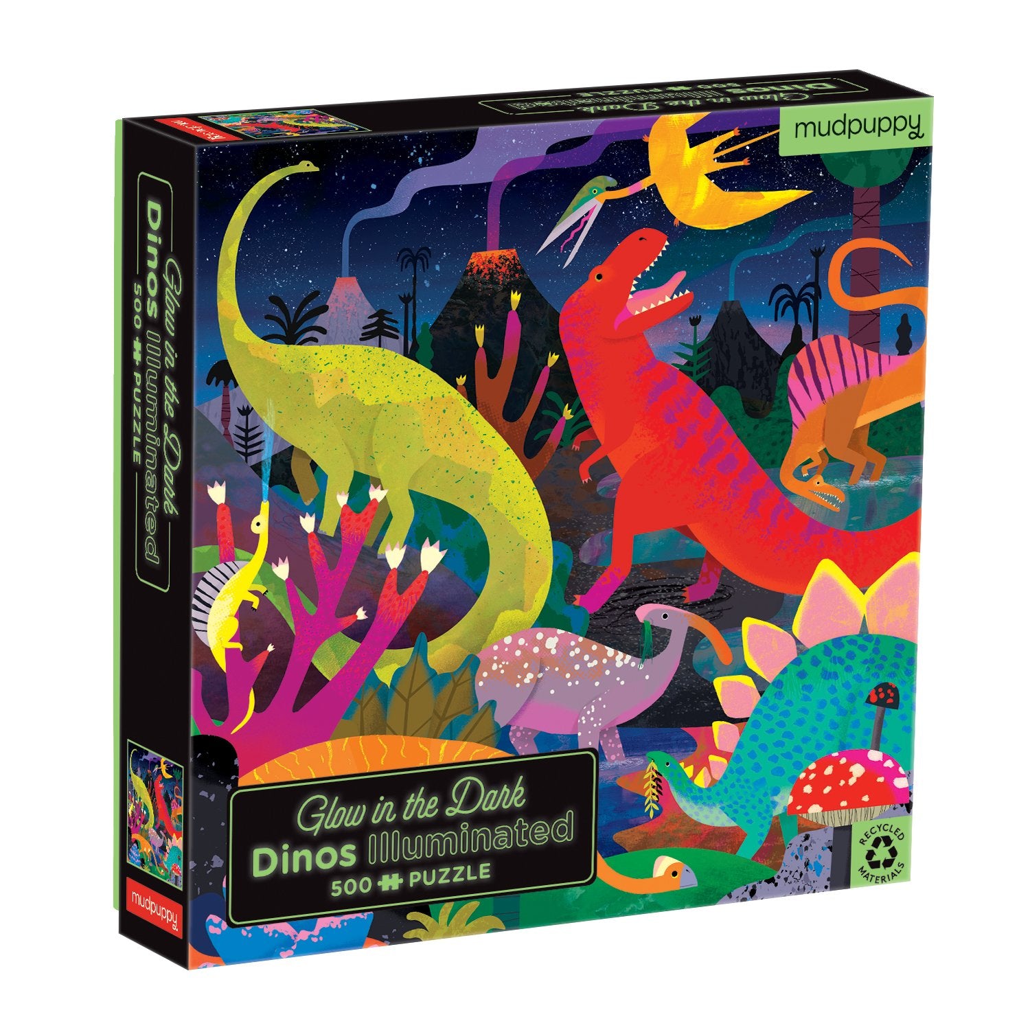 Dinos Illuminated -Glow in the Dark (500 pc puzzle)