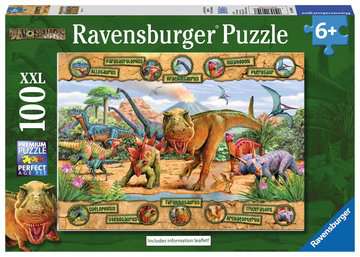 Dinosaurs XXL (100 pc puzzle)