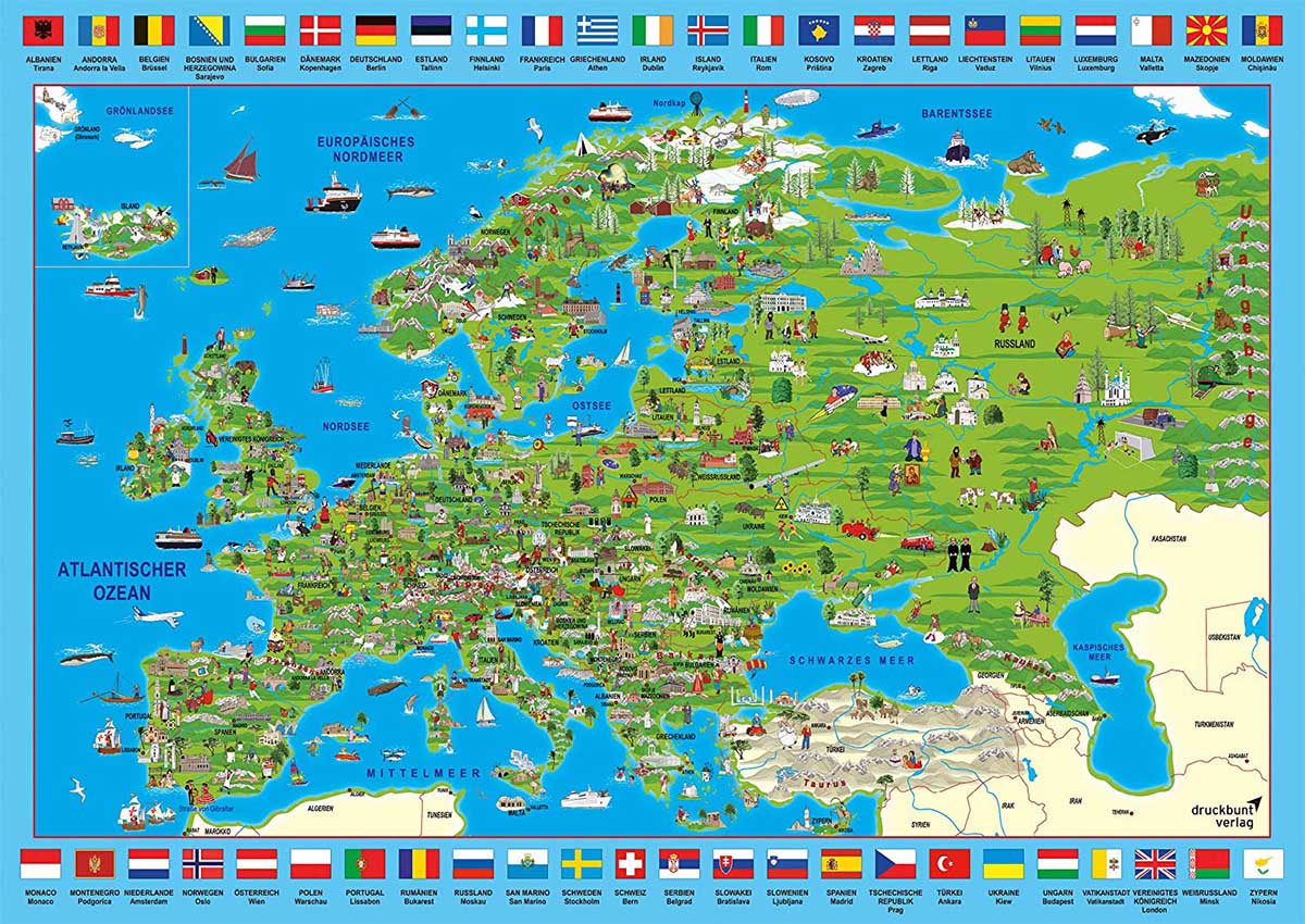 Discover Europe (500 pc puzzle)