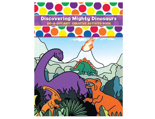 Do-A-Dot Activity Book: Discovering Mighty Dinosaurs