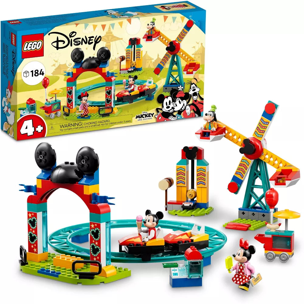 LEGO: Disney Mickey and Friends – Mickey, Minnie and Goofy Fairground Fun