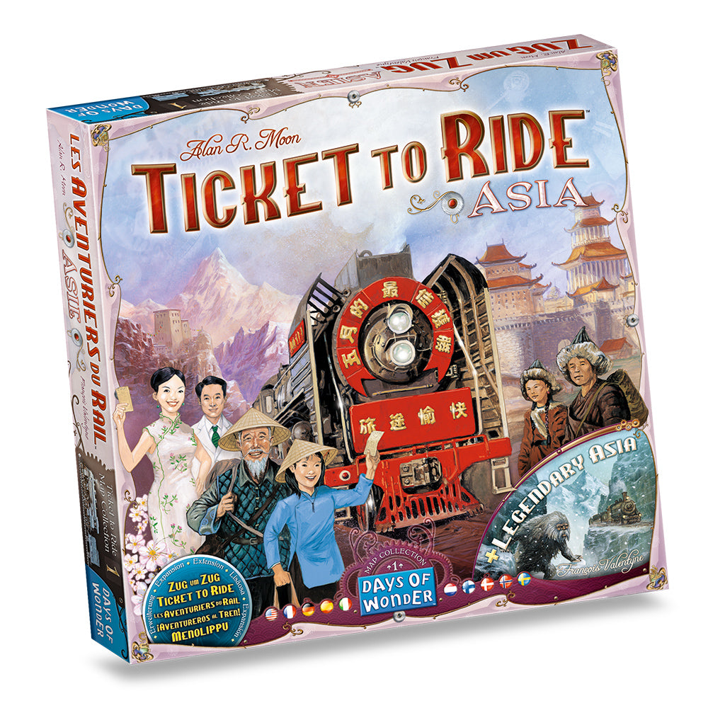 Ticket to Ride: Asia - Map Collection 1