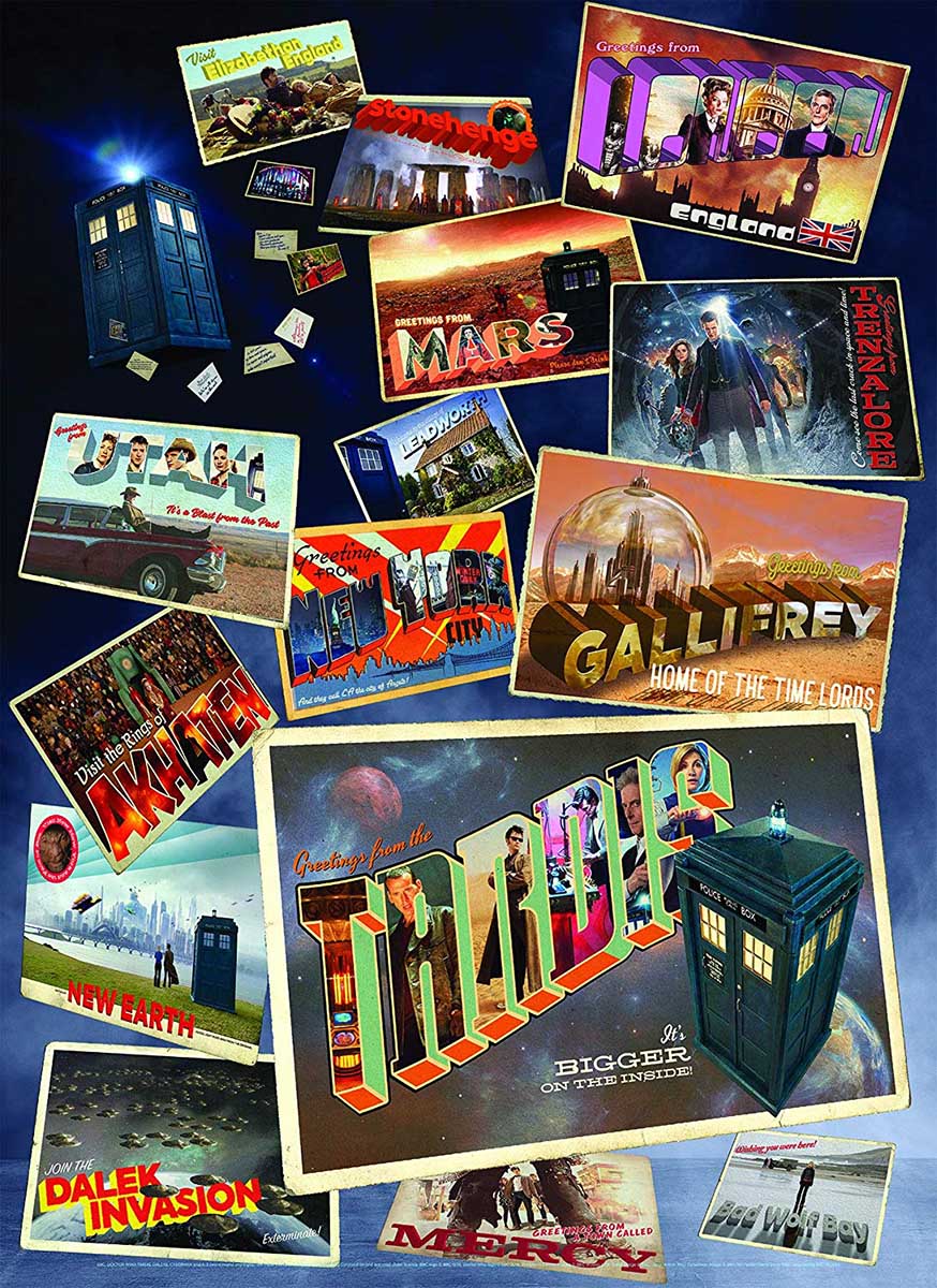 Doctor Who: Postcards (1000 pc puzzle)