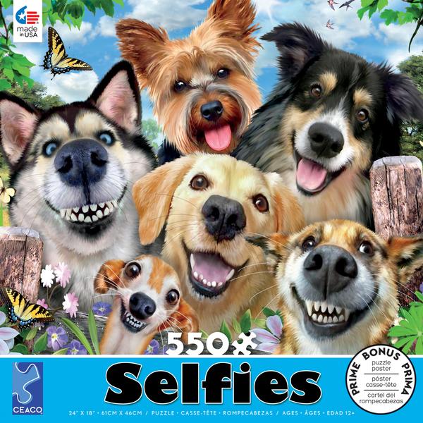Selfies: Dog Delight (550 pc puzzle)