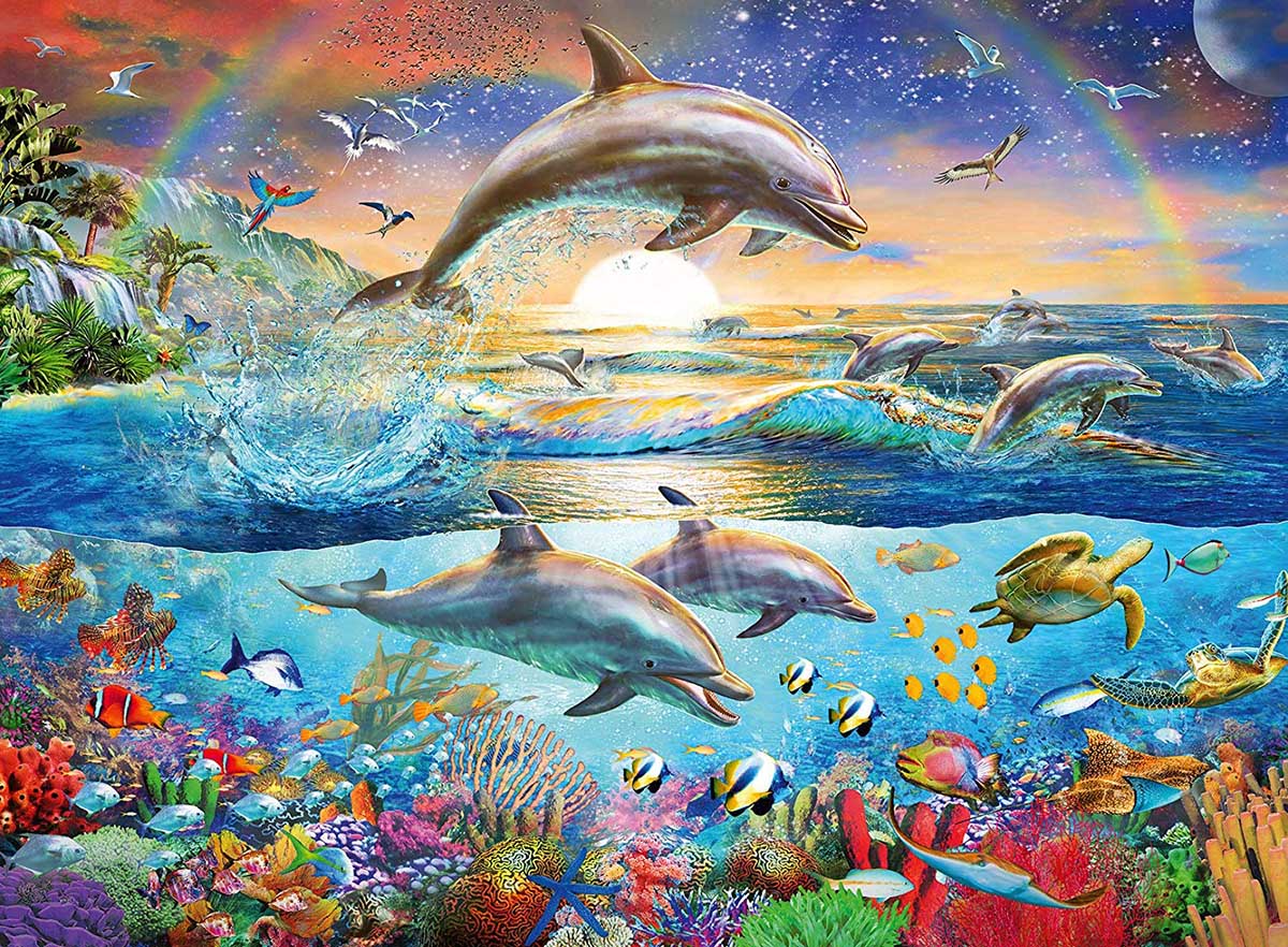 Dolphin Paradise (300 pc)