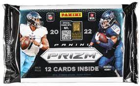 22 Panini Football Prizm Hobby 12 Card Pack