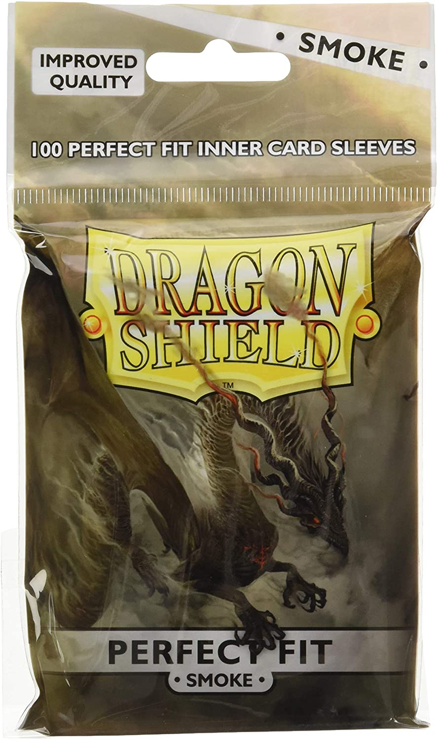 Dragon Shield 100ct Bag Perfect Fit (Smoke)
