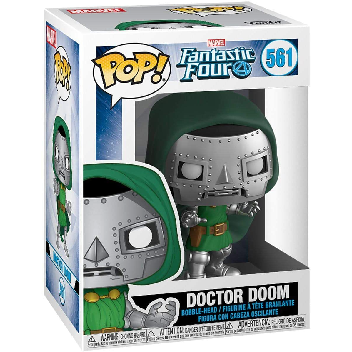 Marvel Fantastic Four: Doctor Doom Pop! Bobble Head (561)