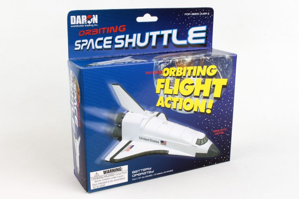 Orbiting Space Shuttle Toy