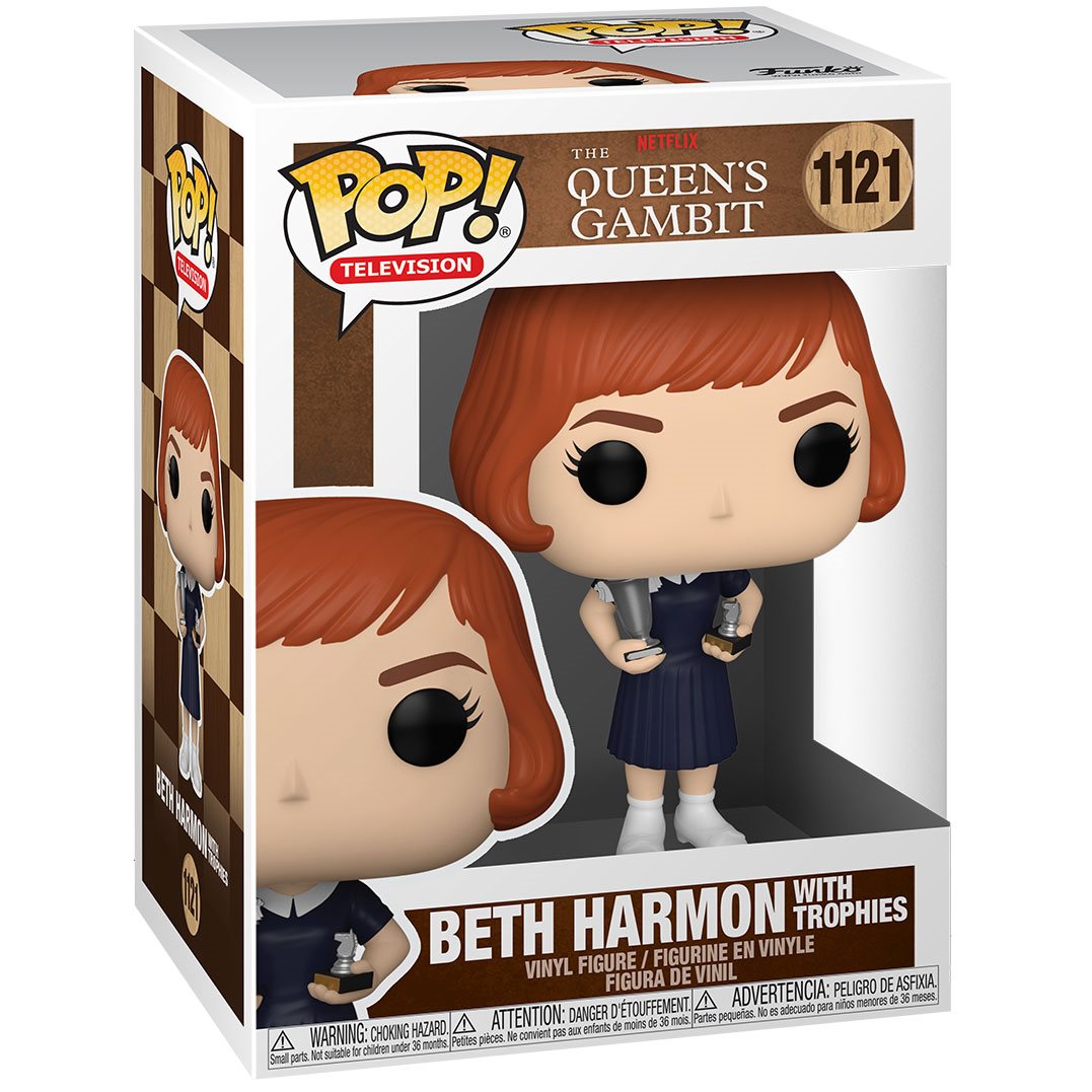 The Queen's Gambit: Beth Harmon with Trophies Pop! Vinyl Figure (1121)