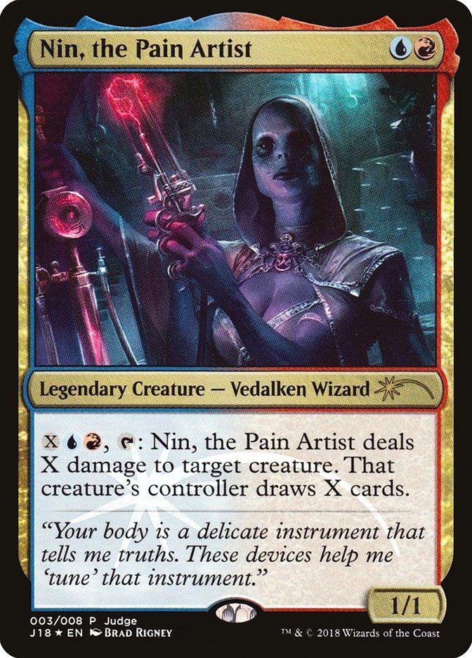 Nin, the Pain Artist [Foil] :: J18