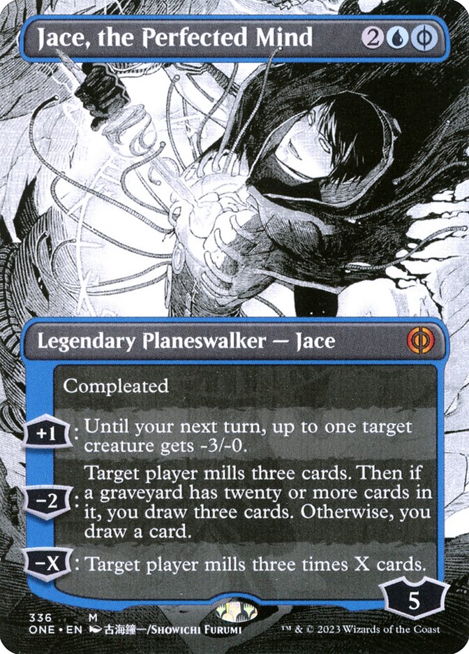 Jace, the Perfected Mind (Borderless) [Foil] :: ONE