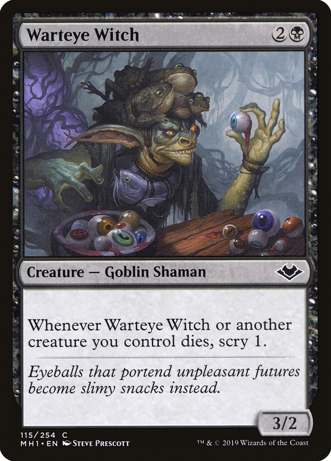 Warteye Witch [Foil] :: MH1