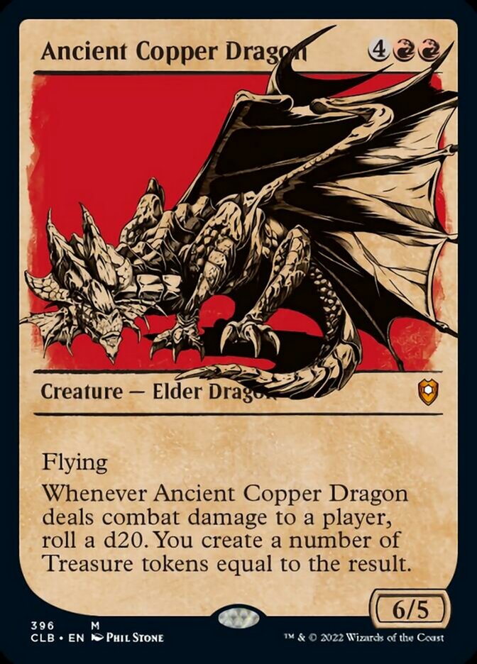 Ancient Copper Dragon (Showcase) :: CLB