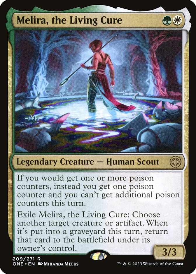 Melira, the Living Cure [Foil] :: ONE