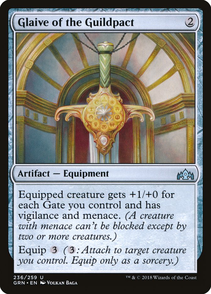 Glaive of the Guildpact [Foil] :: GRN