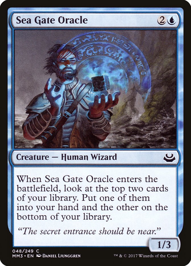 Sea Gate Oracle [Foil] :: MM3