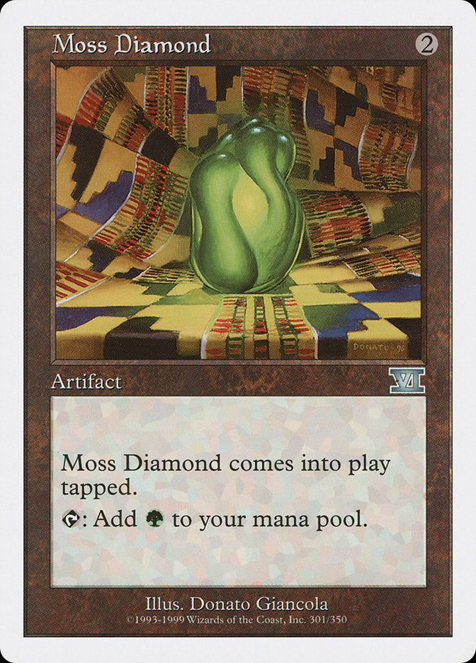 Moss Diamond :: 6ED