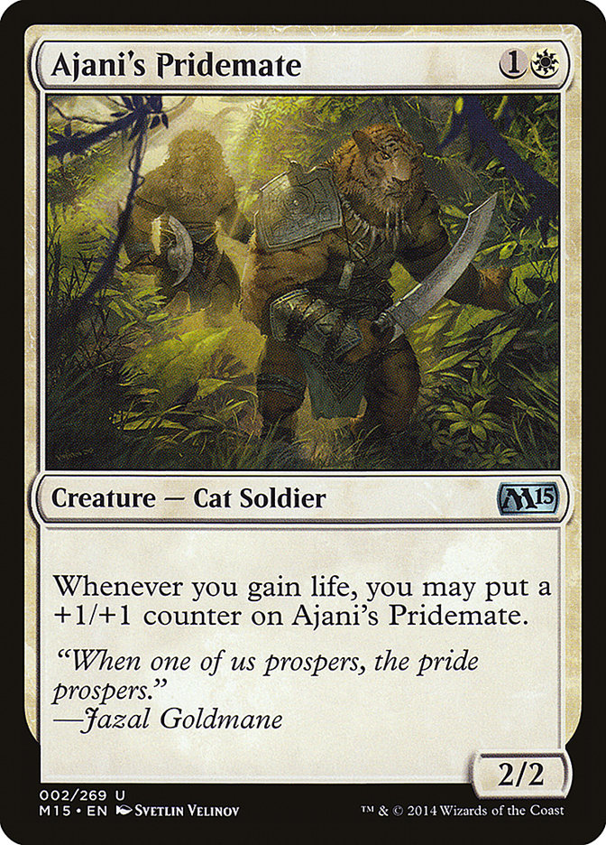 Ajani's Pridemate :: M15