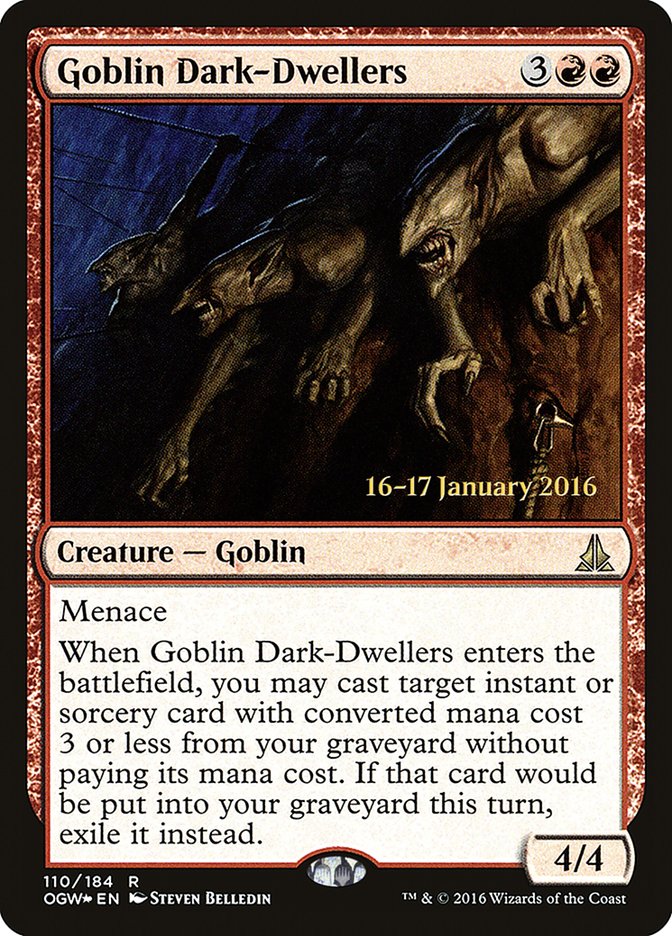 Goblin Dark-Dwellers [Foil] :: POGW