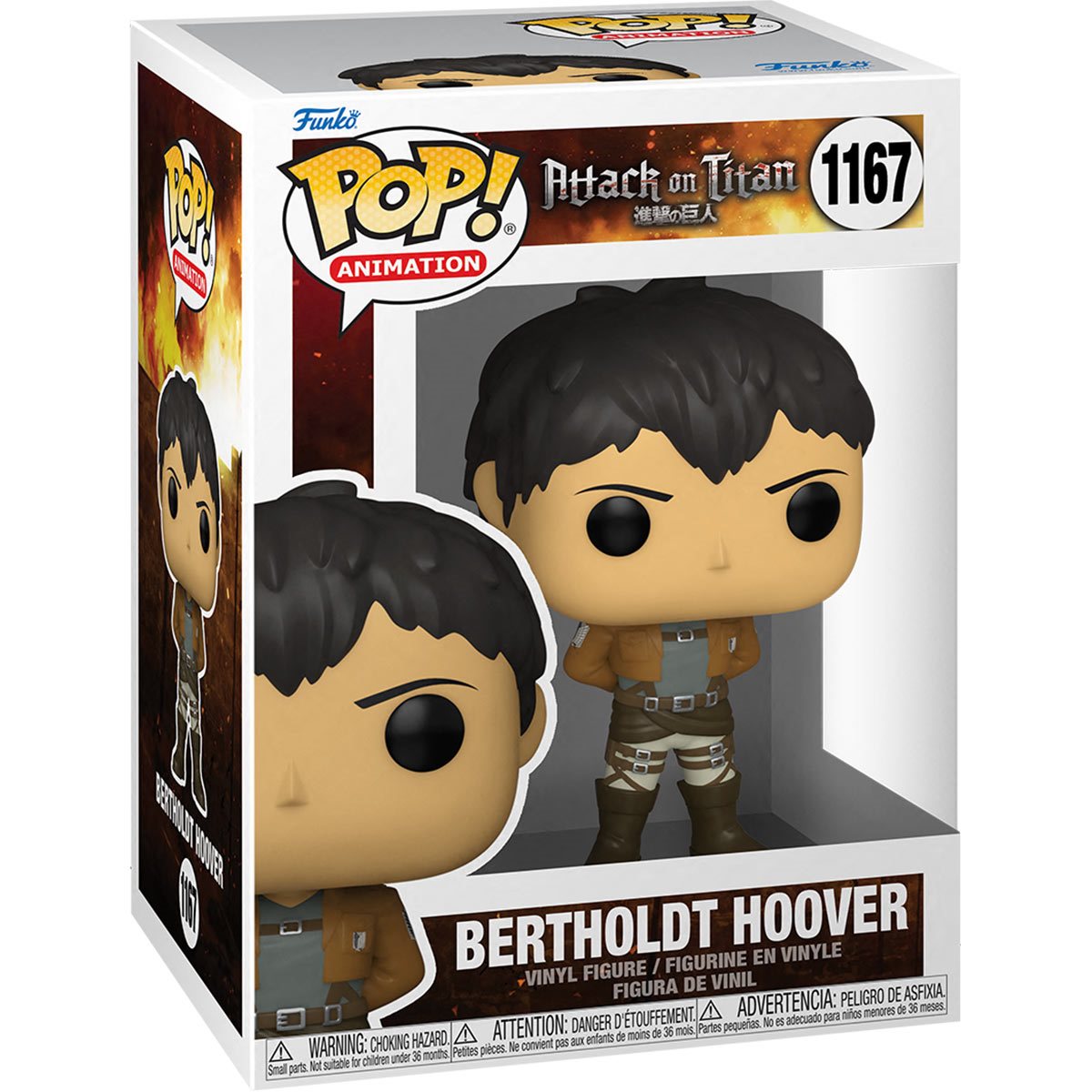 Attack on Titan: Bertholdt Hoover Pop! Vinyl Figure (1167)