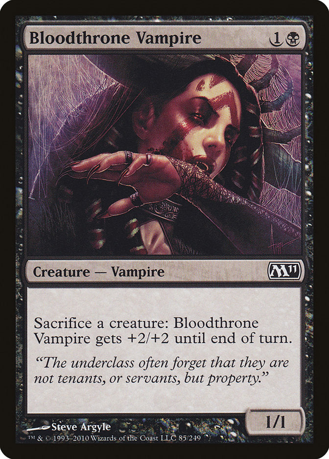 Bloodthrone Vampire [Foil] :: M11