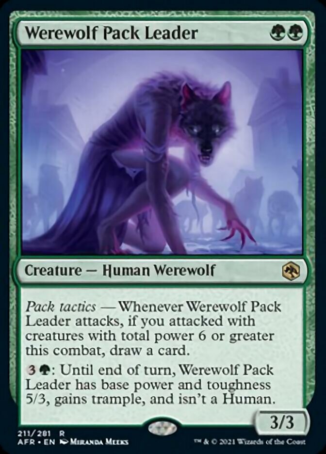 Werewolf Pack Leader :: AFR