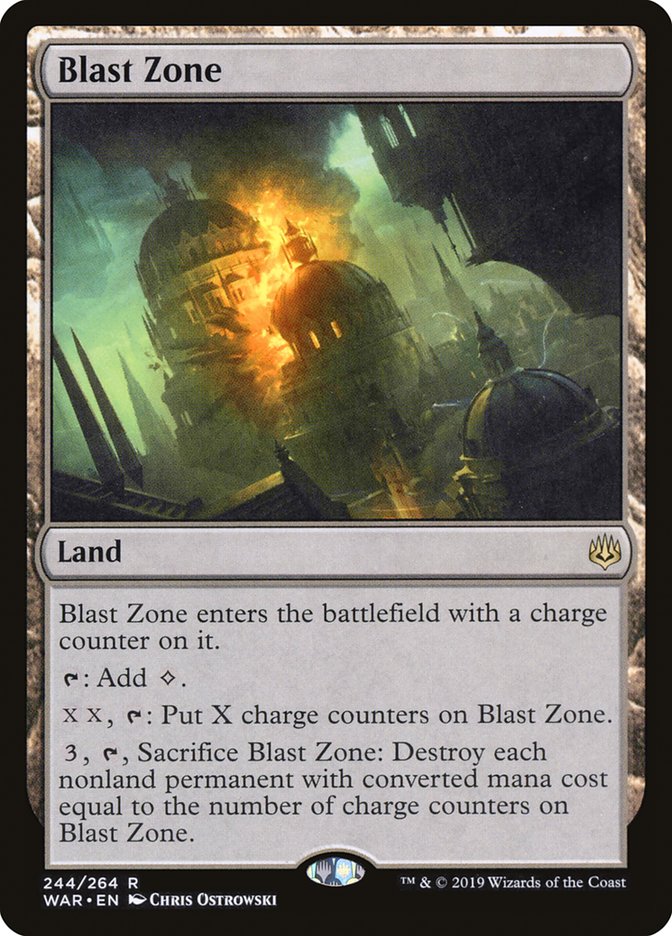 Blast Zone [Foil] :: WAR