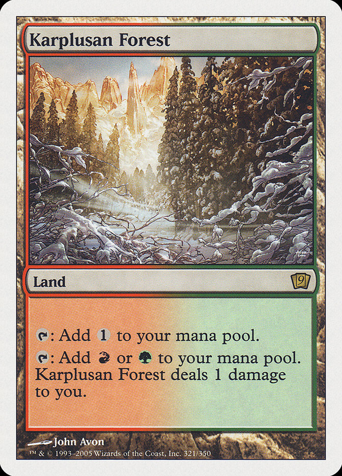 Karplusan Forest :: 9ED