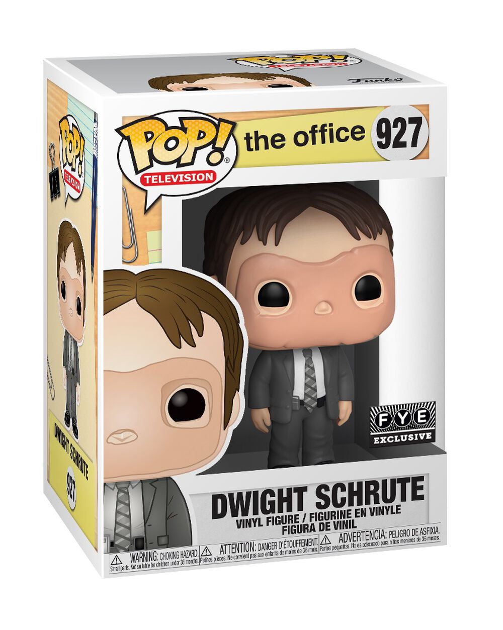 The Office: Dwight Schrute with Mask Pop! Vinyl Figure (927)