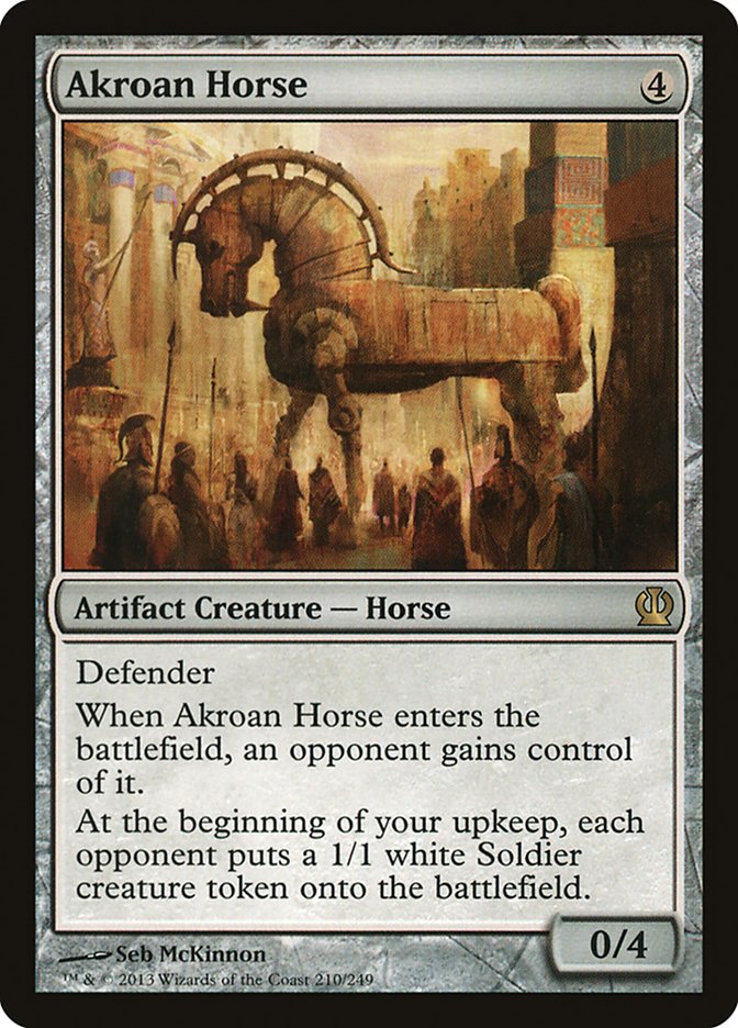 Akroan Horse [Foil] :: THS