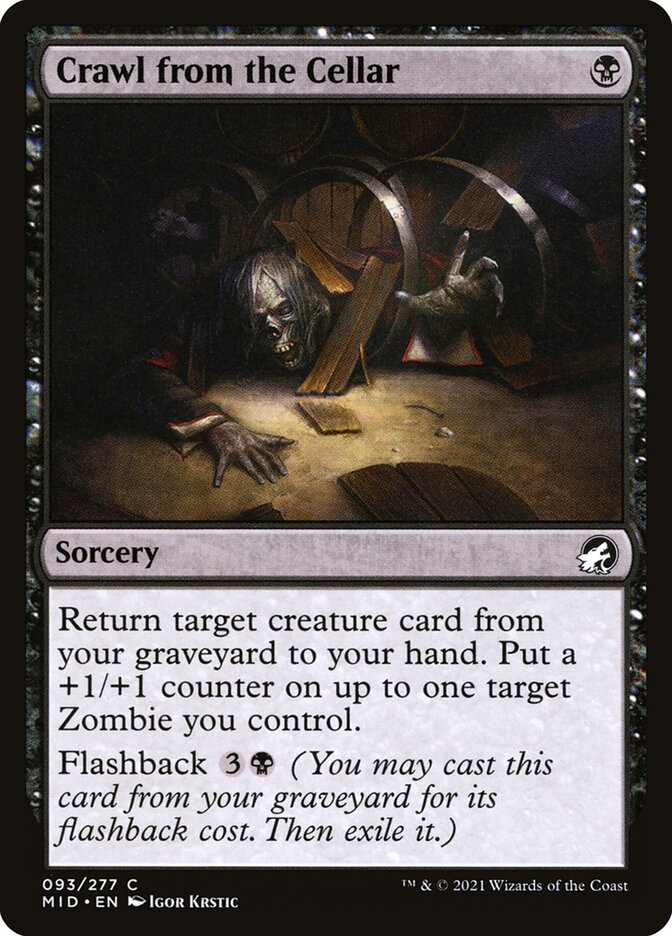 Crawl from the Cellar [Foil] :: MID