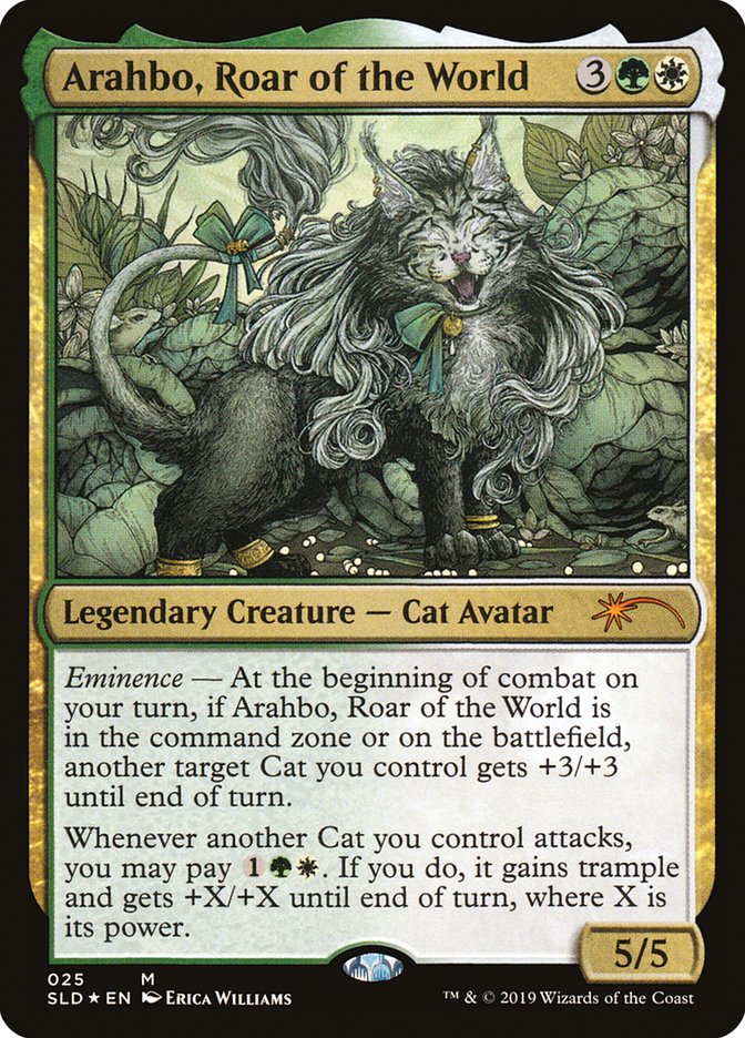Arahbo, Roar of the World [Foil] :: SLD