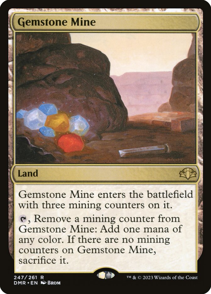 Gemstone Mine [Foil] :: DMR