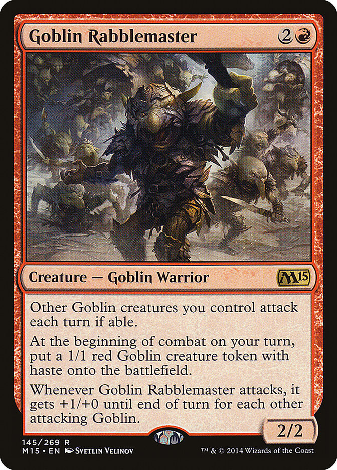 Goblin Rabblemaster :: M15