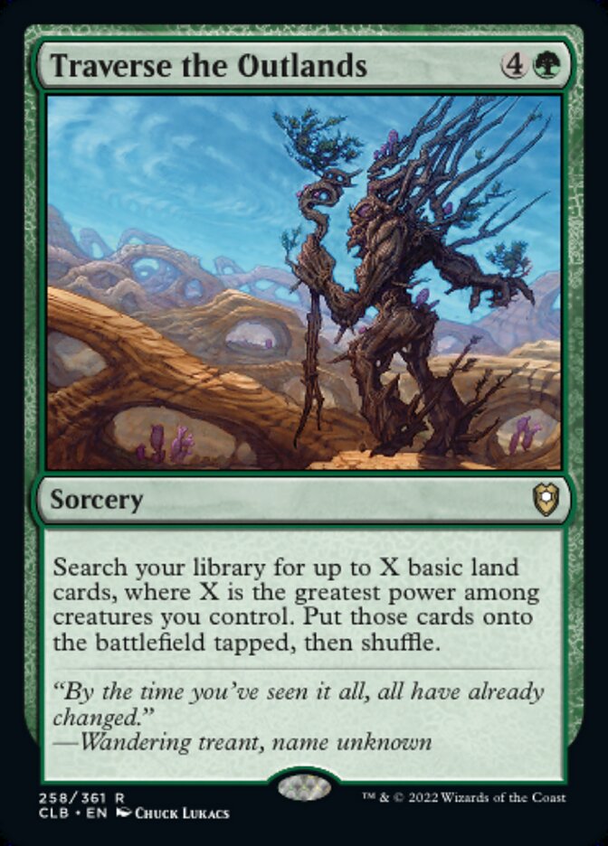 Traverse the Outlands [Foil] :: CLB