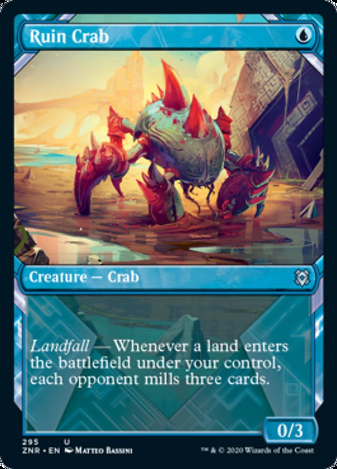 Ruin Crab (Showcase) [Foil] :: ZNR