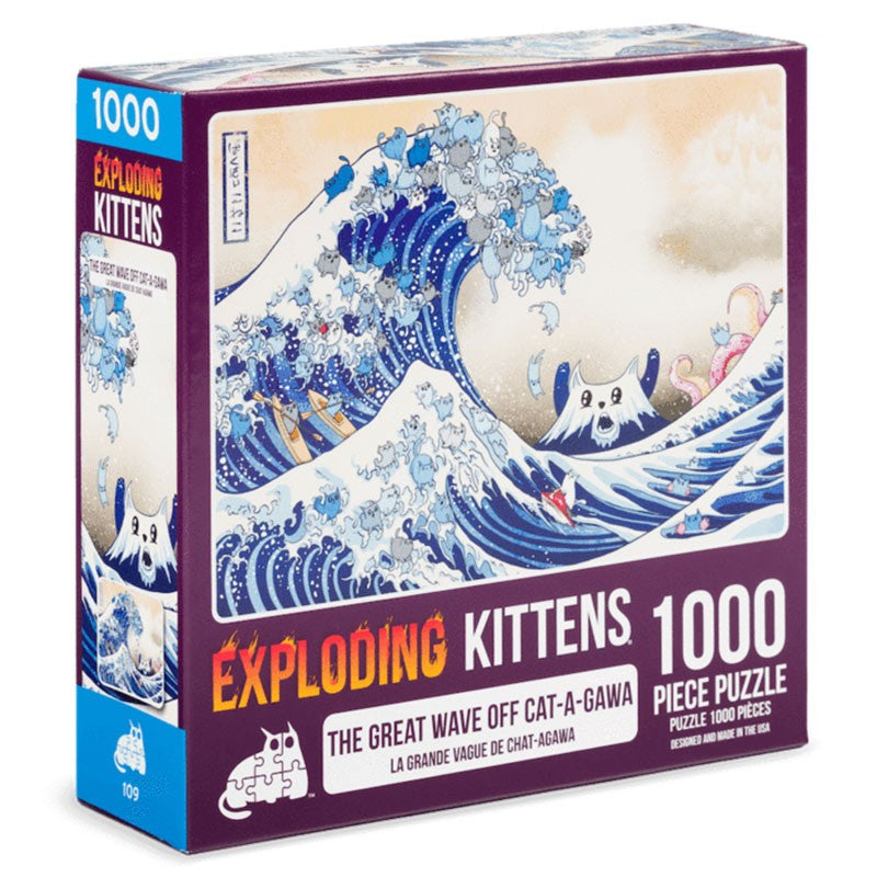 The Great Wave Off Cat-A-Gawa (500 pc puzzle)