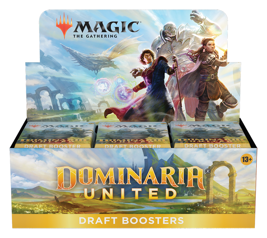 Dominaria United - Draft Booster Box - with Box Topper (No Buy-a-Box)