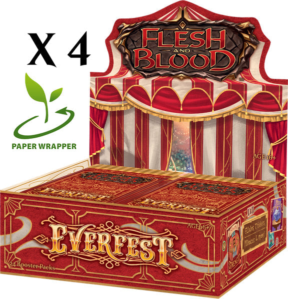Flesh and Blood - Everfest Booster Case (4 Boxes) [1st Edition]