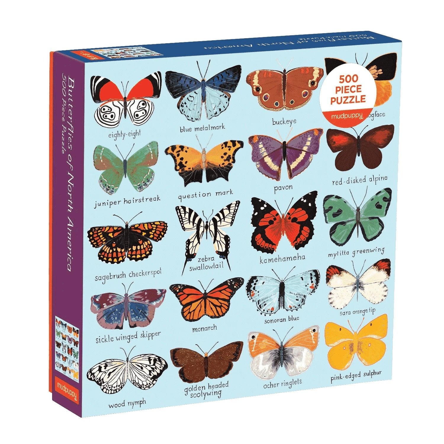 Butterflies of North America (500 pc puzzle)