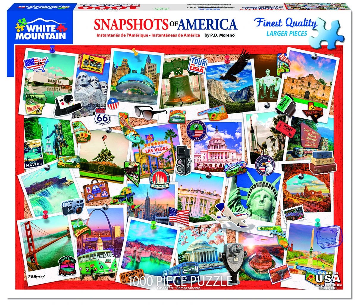 Snapshots of America (1000 pc puzzle)