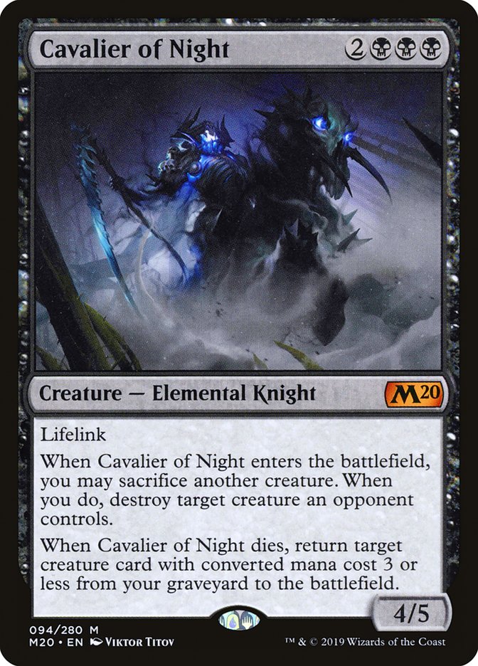 Cavalier of Night :: M20